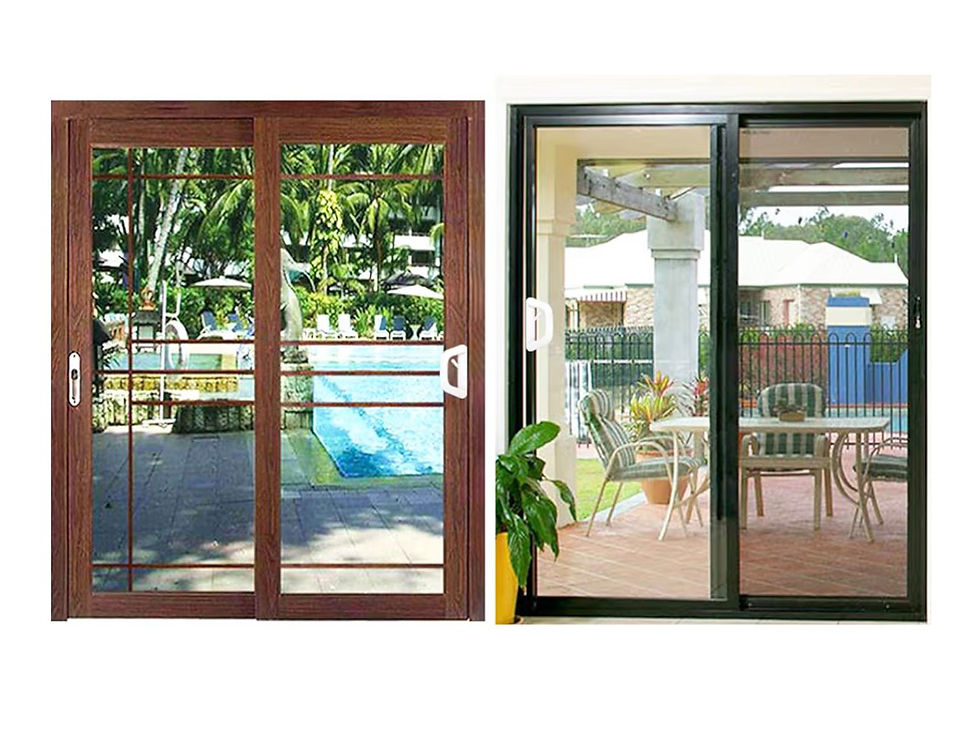 Thumbnail: Sliding Patio Door Handle Set with Mortise Lock, Suitable for Sliding Glass Pati