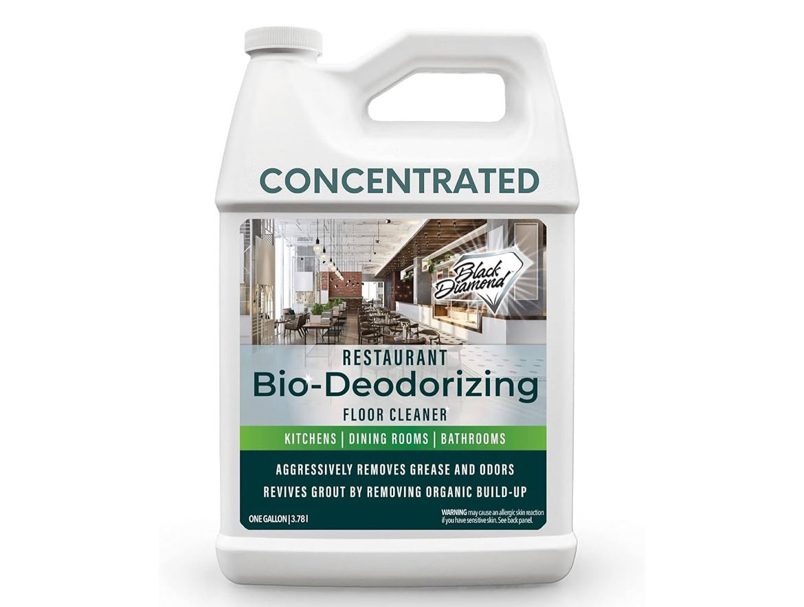Restaurant Bio-Deodorizing Floor Cleaner - Heavy Duty Commercial Concentrated En