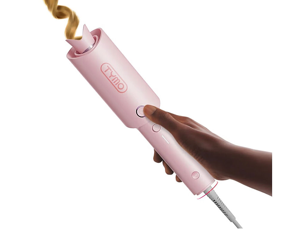 Thumbnail: TYMO Automatic Rotating Curling Iron - TYMO CURLPRO Beach Waves Curling Wand, Po