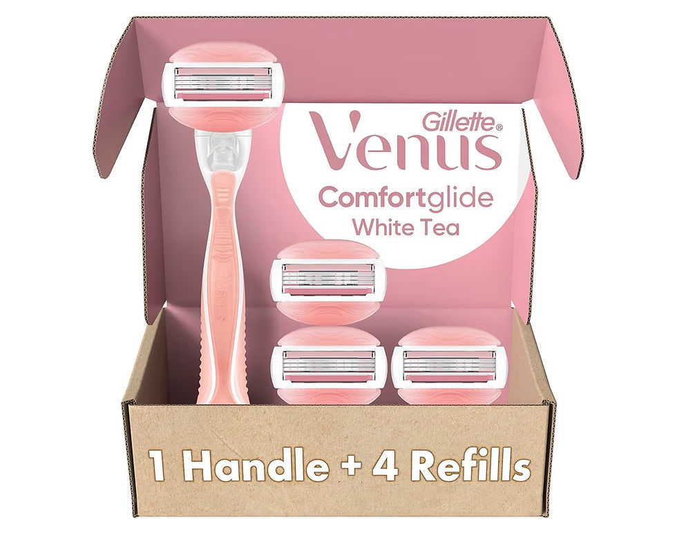 Thumbnail: ComfortGlide White Tea Women's Razor 1 Handle + 4 Blade Refills