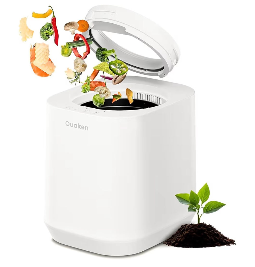 Thumbnail: 4L Electric Composter for Kitchen, Smart Countertop Compost Bin, Odorless | Low 