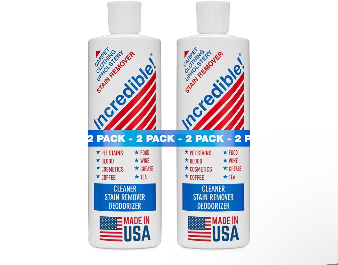 INCREDIBLE! Stain Remover - Instant Spot Remover For New and Old Stains - Blood,
