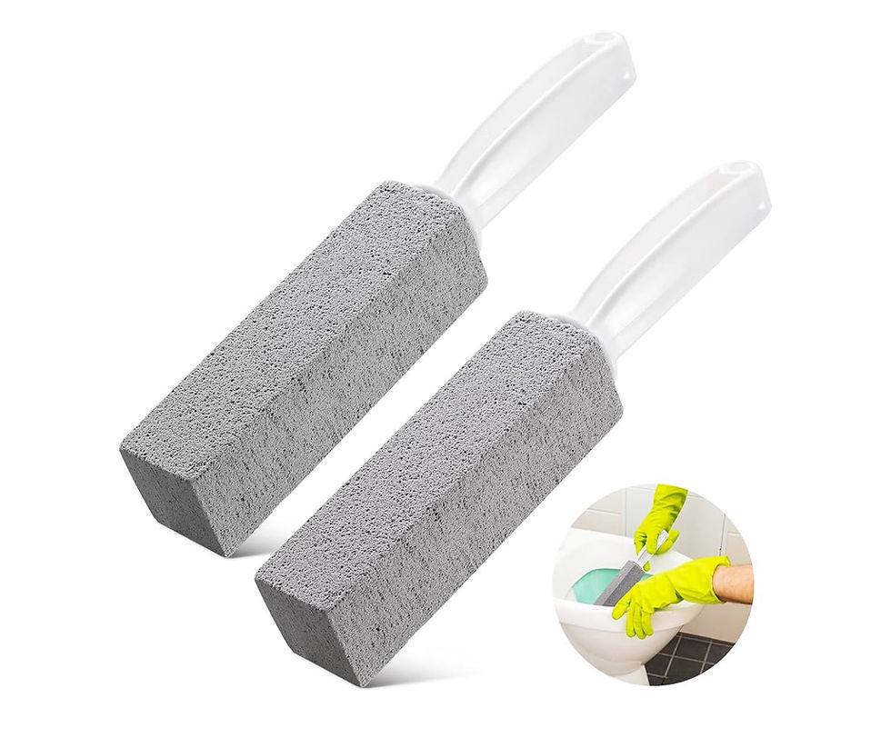 2 Pack Toilet Cleaner Hard Water Build up Remover with Ergonomic Handle, Toilet