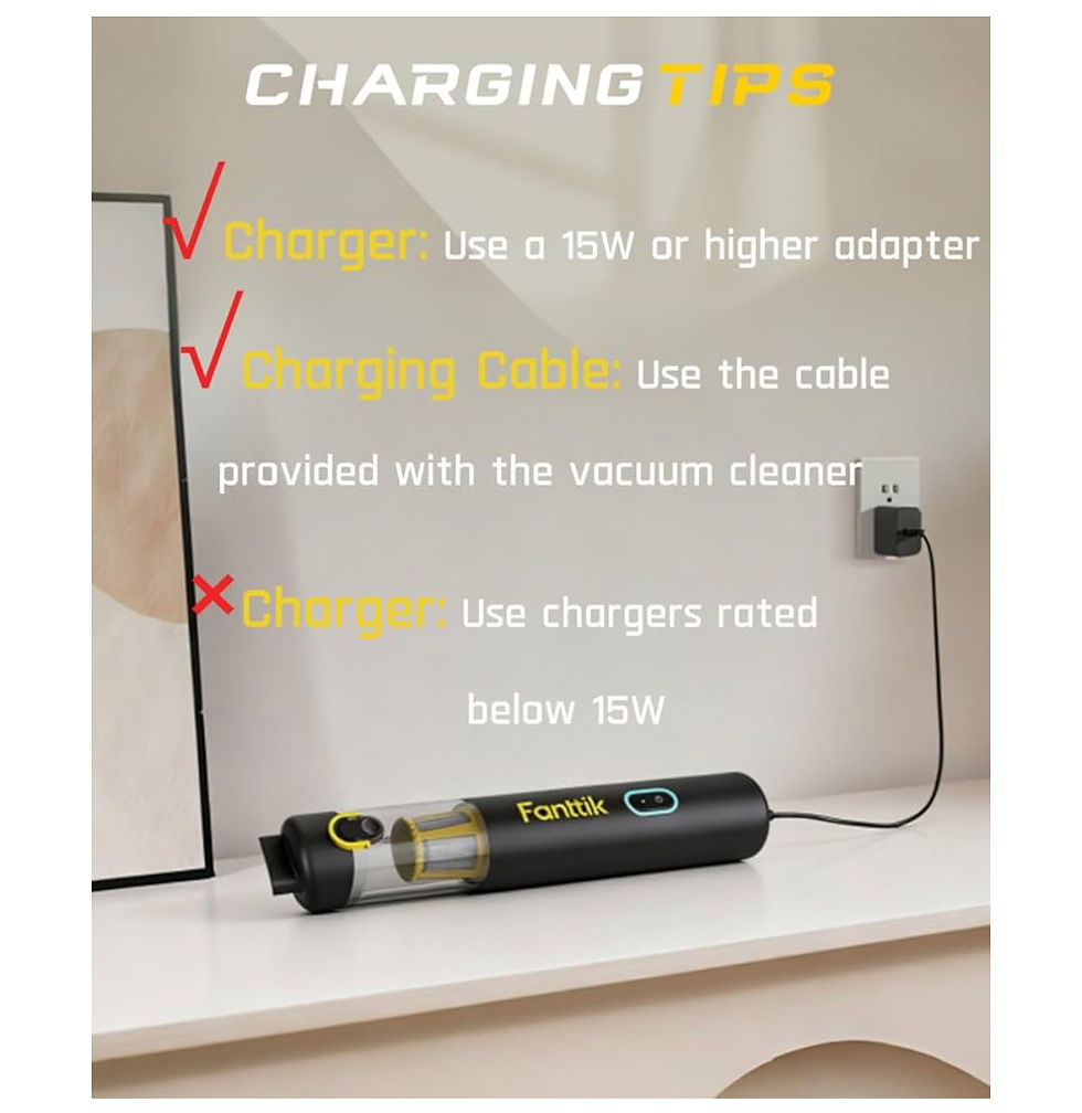 Thumbnail: Fanttik Slim V8 APEX Car Vacuum, 4-in-1 Portable Mini Cordless Vacuum with 19000