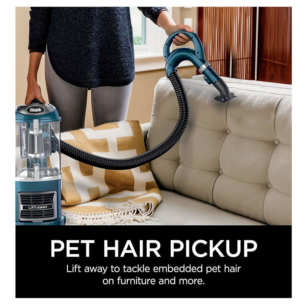 Thumbnail: Shark Upright Vacuum, Navigator Lift-Away with Self-Cleaning Brushroll, HEPA Fil