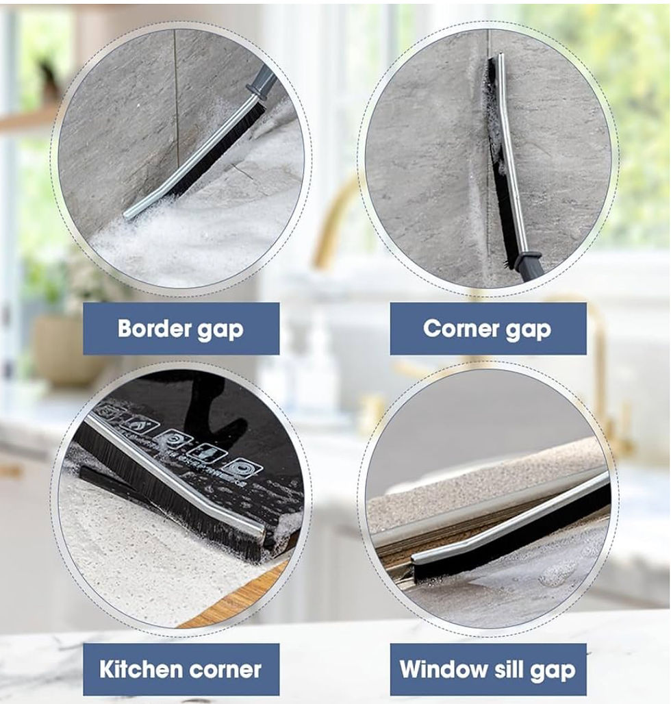 Thumbnail: Hard Bristle Crevice Cleaning Brush, Small Cleaning Brushes, Grout Cleaner Brush