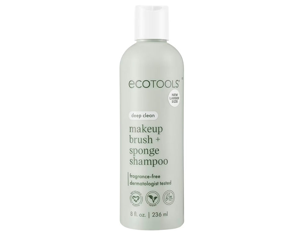 Thumbnail: EcoTools Makeup Brush + Sponge Shampoo Cleanser, Deep Clean, Sulfate-Free, Fragr