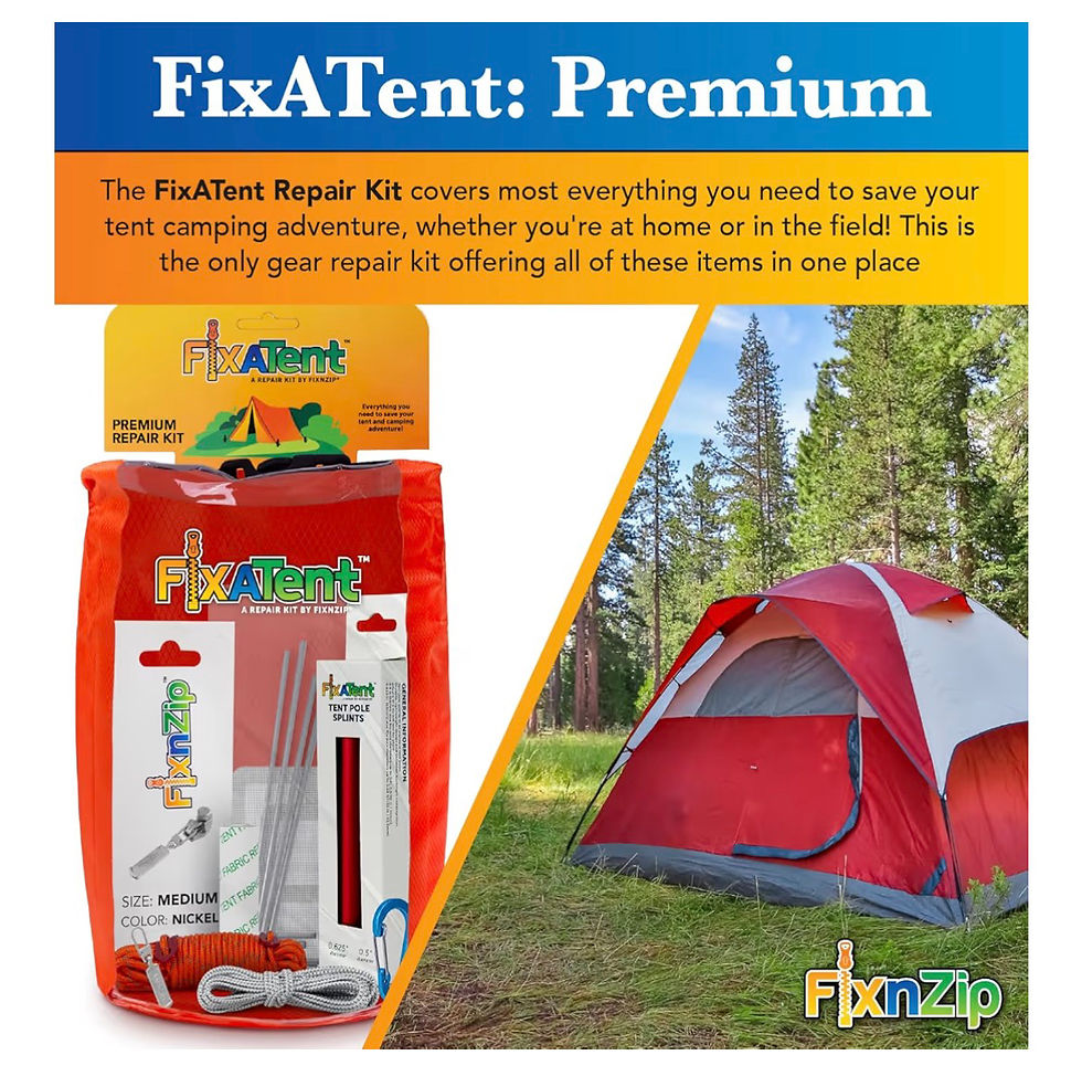 Thumbnail: FixnZip FixATent Repair Kits