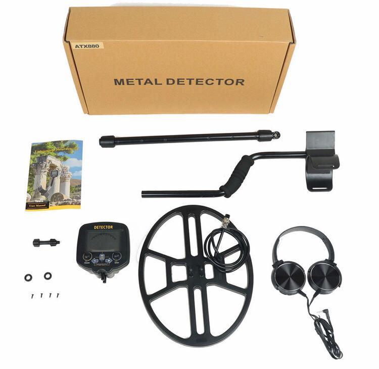 Thumbnail: Metal Detector - ATX880 Waterproof Portable Underground Metal Detector