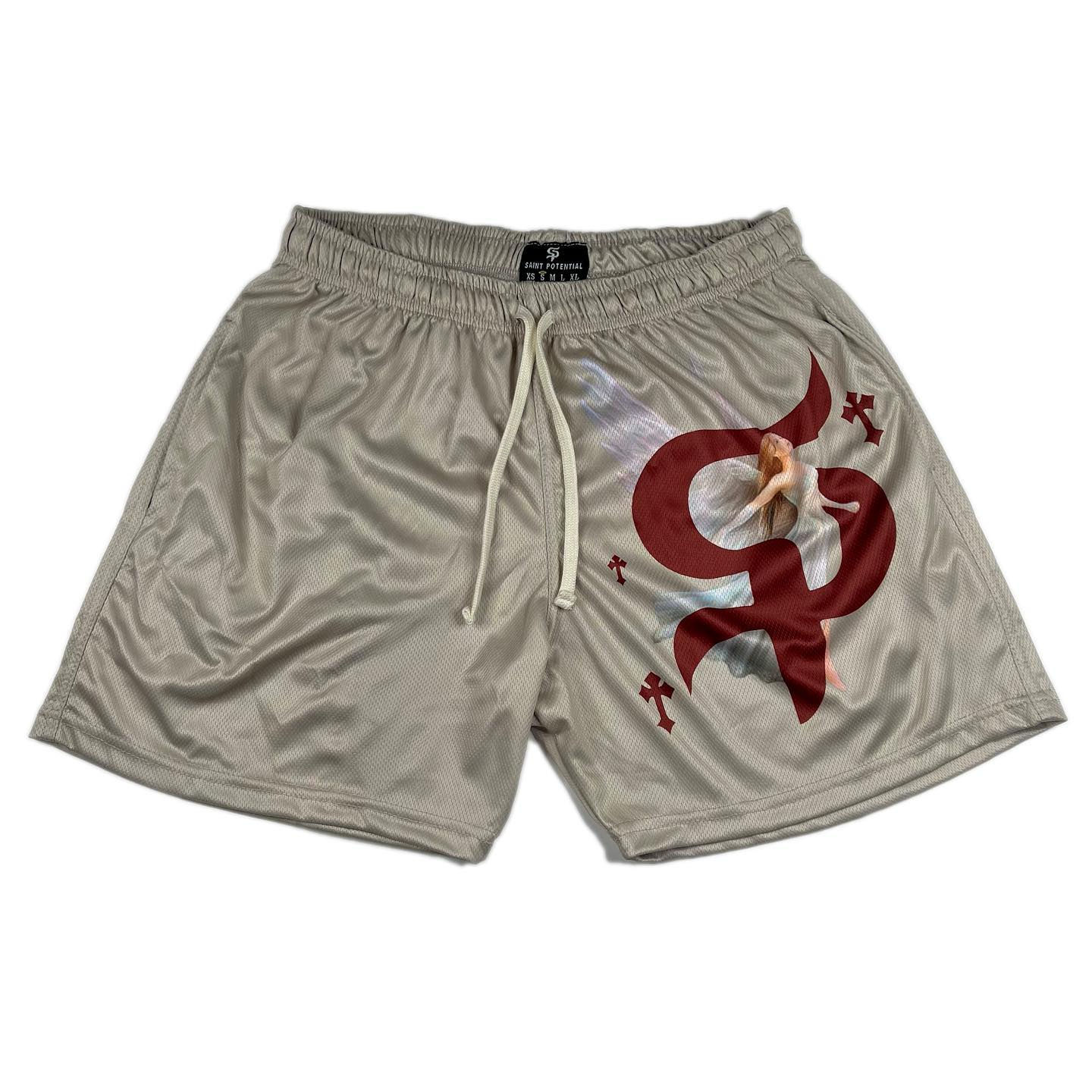 Tan Saint Culture Shorts