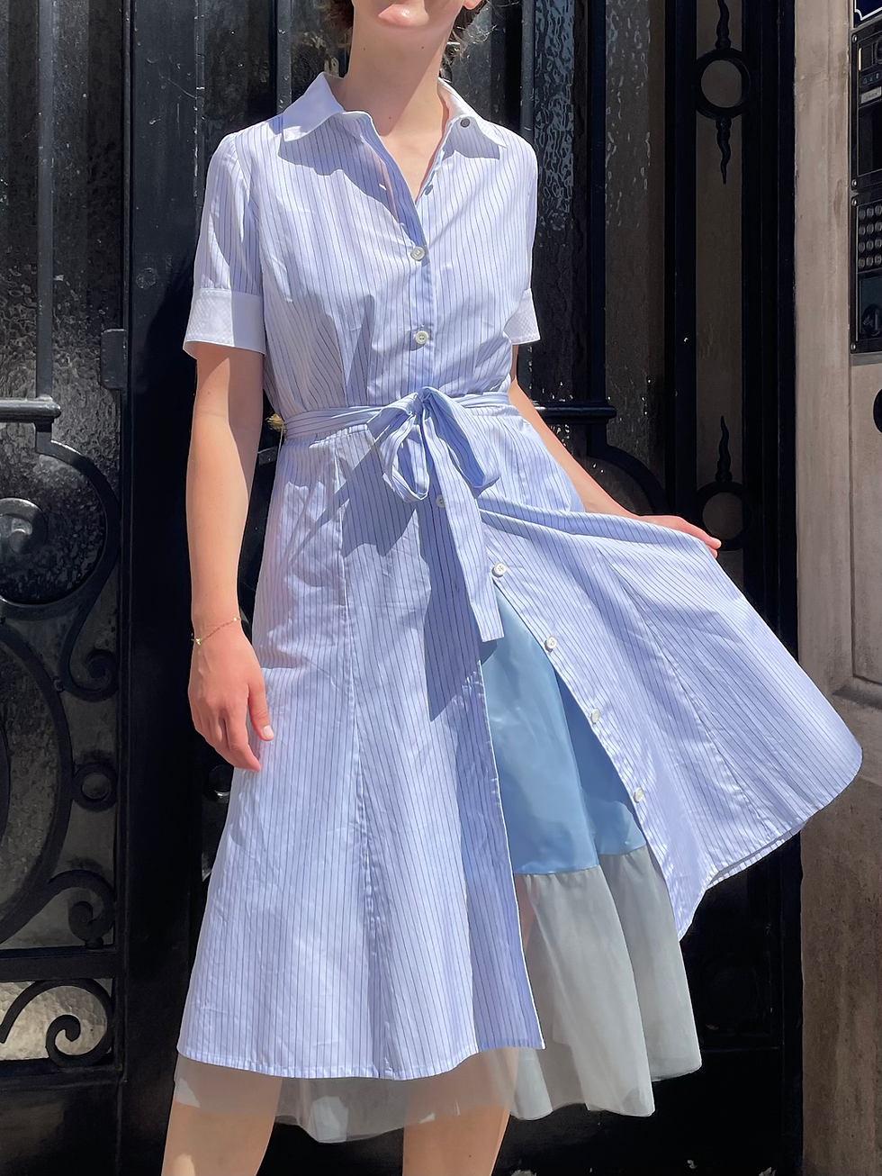 Thumbnail: LEA SHORT SLEEVE STRIPES