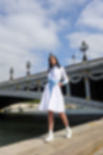 lea white dress