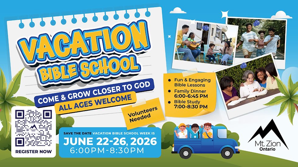 Vacation Bible Study