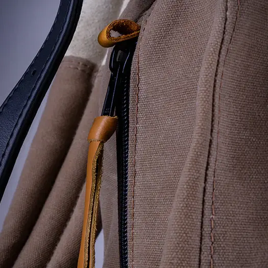 Thumbnail: MacKenzie Original Walker Bag Canvas - Brushed Brown