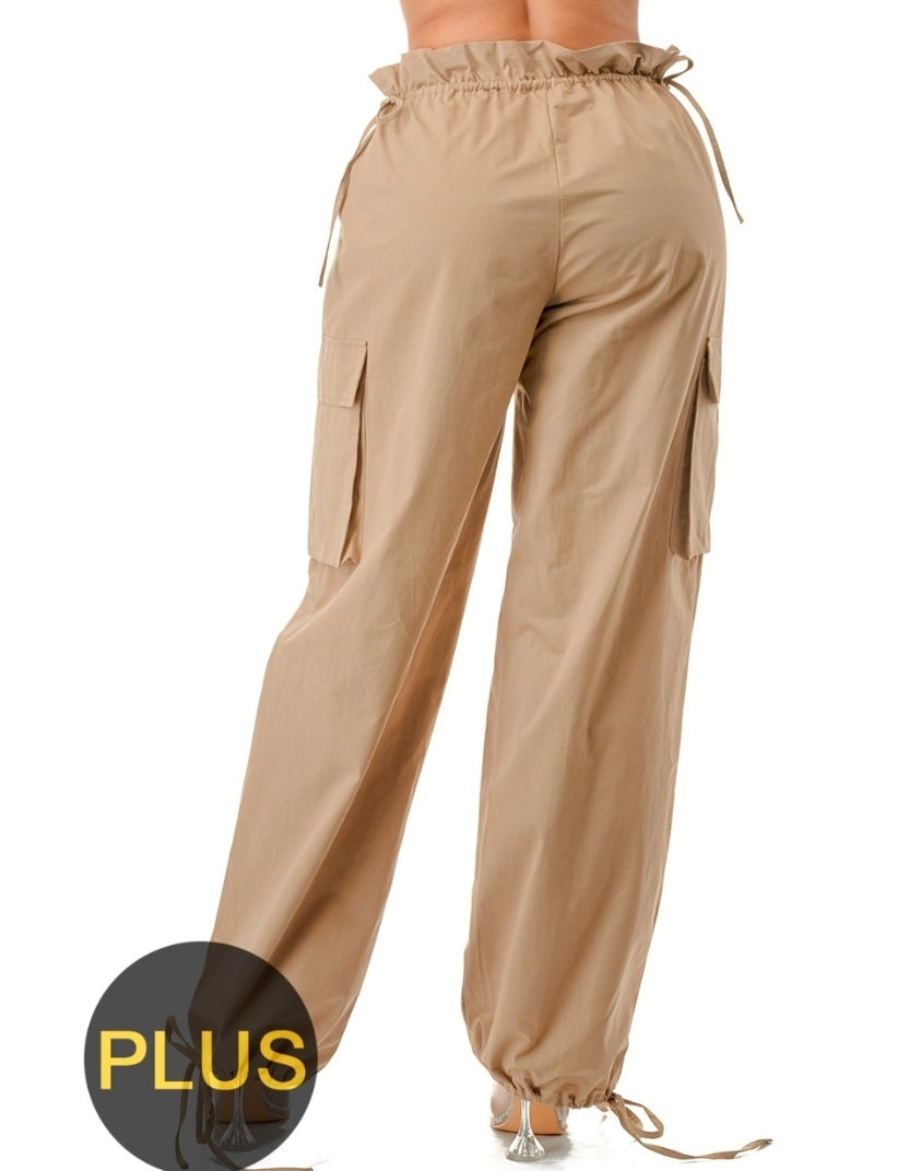 Thumbnail: Cargo Jogger Pants Plus Size