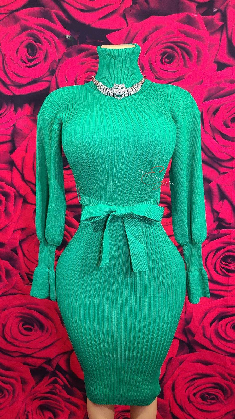 Rich Vibez Sweater Dress