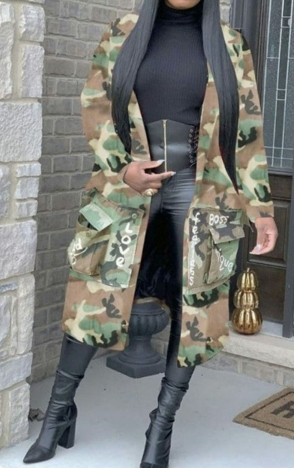 There's Nothing Like A Sistah Camo Jacket