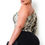 Thumbnail: Snakeskin Print One Shoulder Top Plus Size