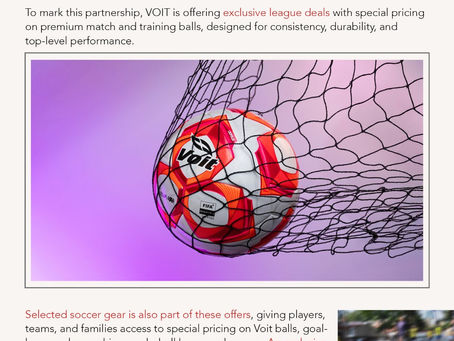 VOIT Becomes the Official Ball of EPPL ⚽🔥