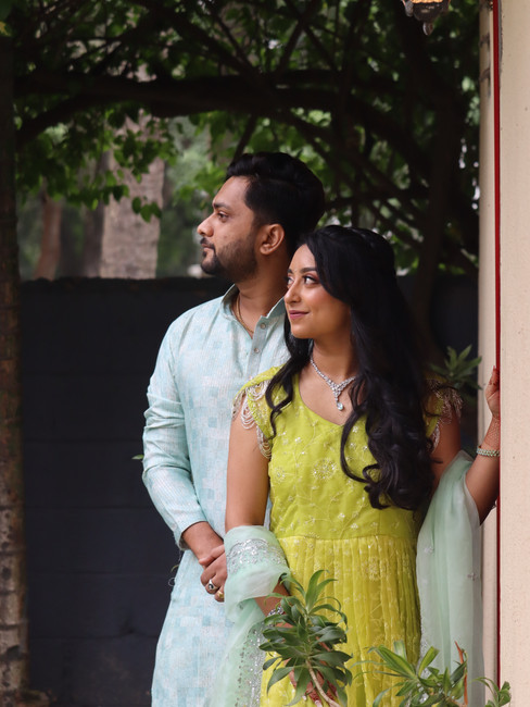 a real couple during their engagement at tamara
