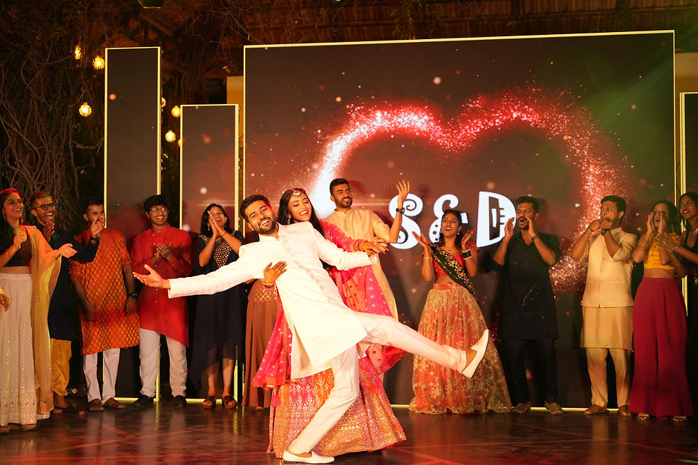 sangeet performance at tamara