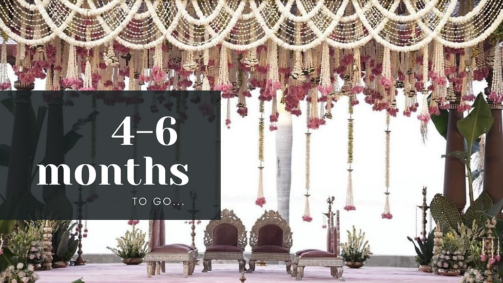 4-6 months to go