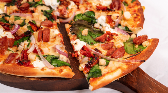 Arranged Food and Objects