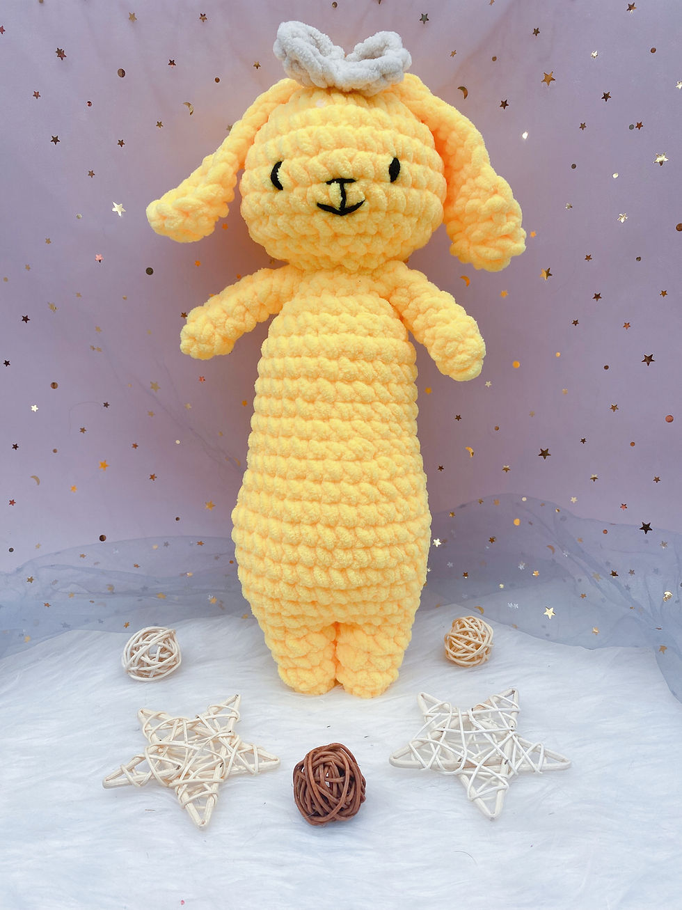 Thumbnail: Noodle the Long Huggable Dog | Handmade Velvet Pillow Doll (12.5 inch)