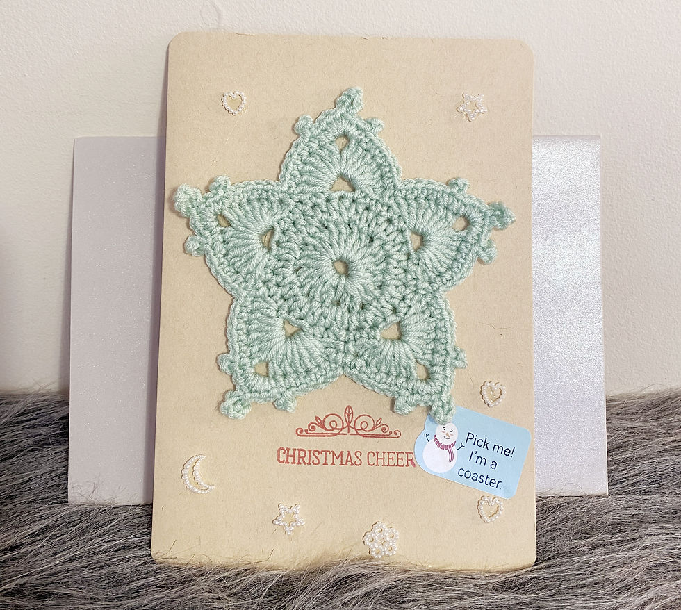 Thumbnail: Christmas Card Collection | Handmade Coaster