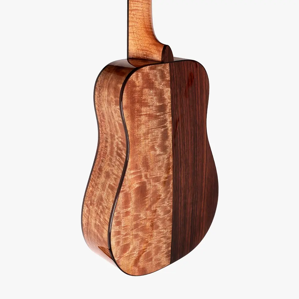 Thumbnail: Sisu Baritone 006 / Q Series / The Rebel Ukulele with Leather bag