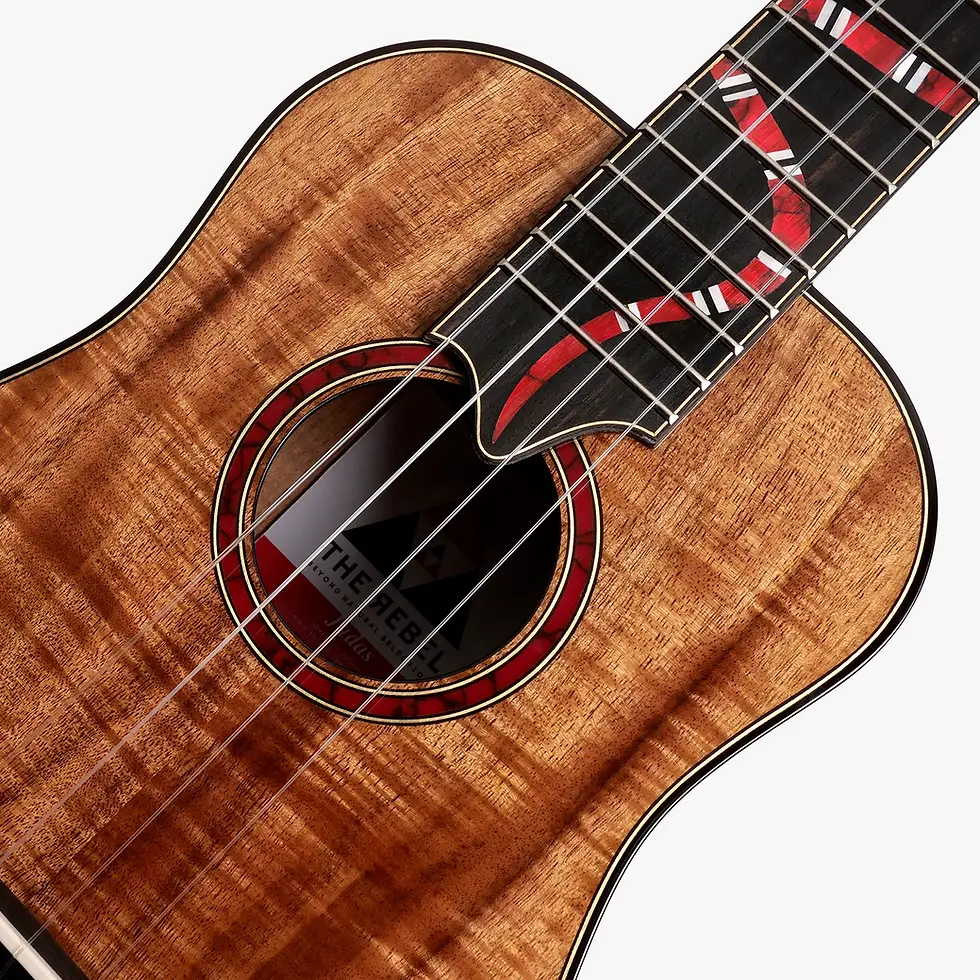 Thumbnail: Judas Tenor Acacia 058 / K Series / The Rebel With Leather bag