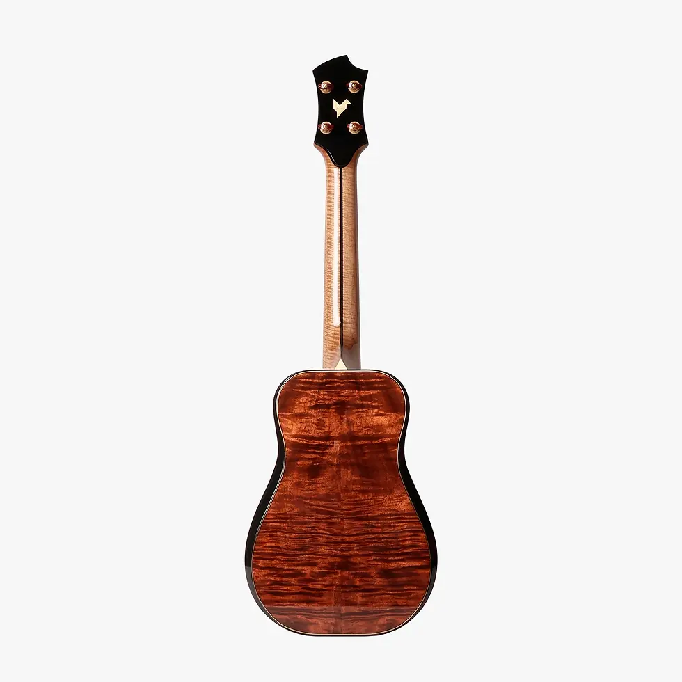Thumbnail: Judas Tenor Koa 057 / K Series / The Rebel With Leather bag
