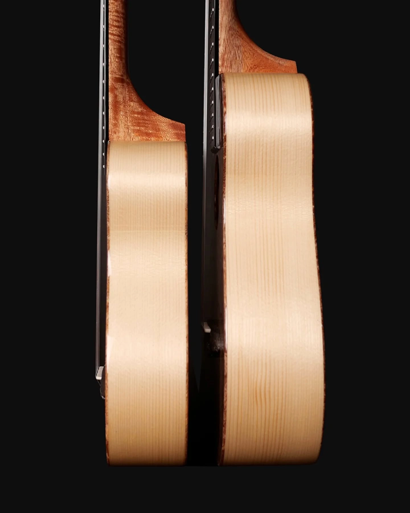 the rebel ukulele sides spruce