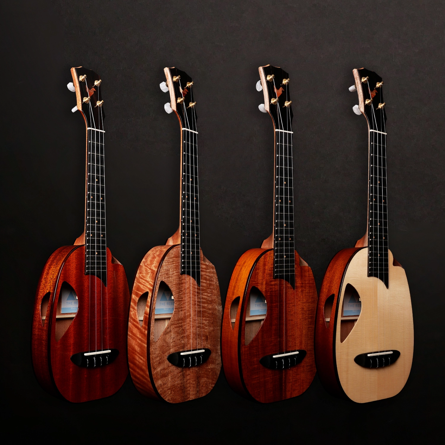 The Rebel Pi (new) 3 Concert Mahogany / Mango / Acacia / Spruce wood