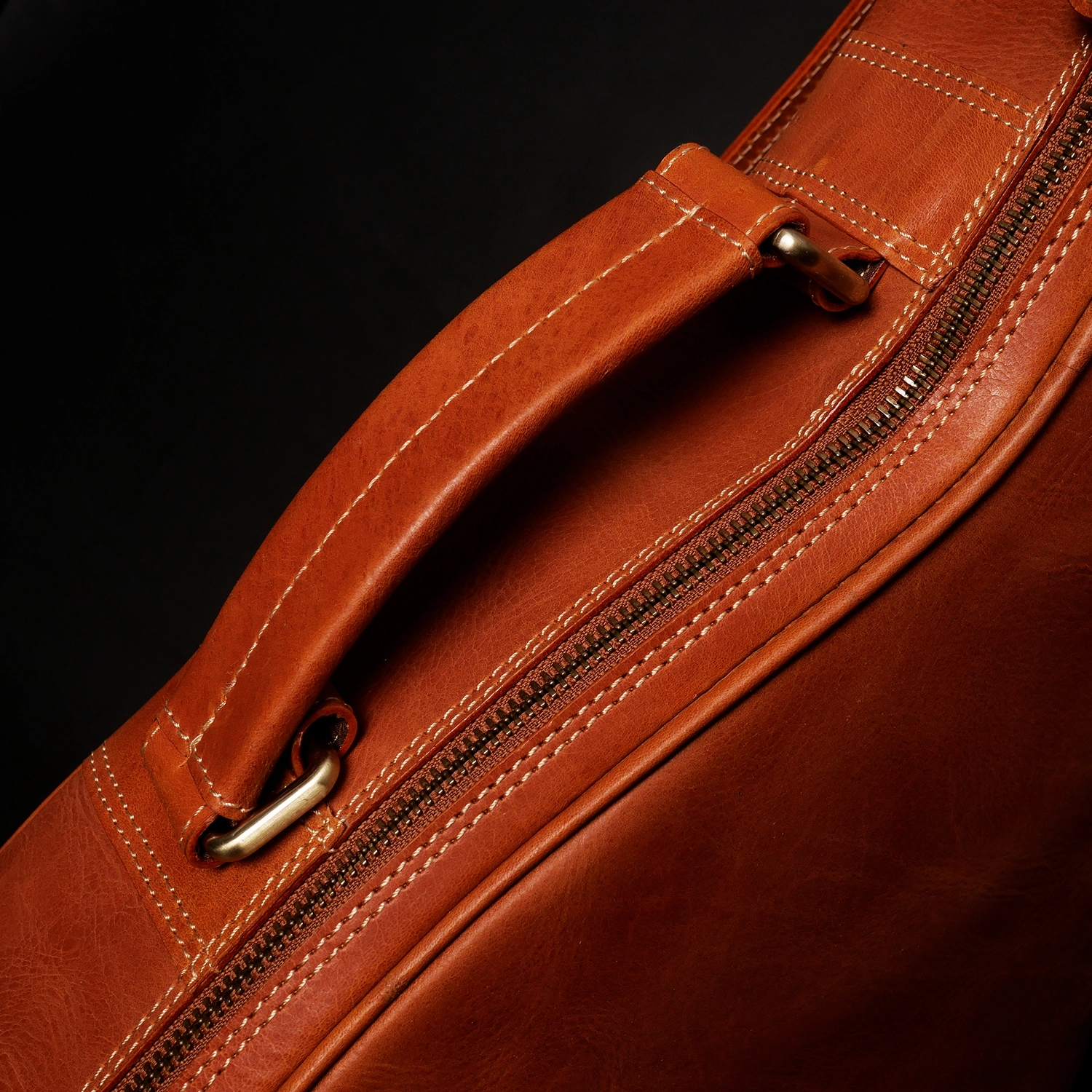 Baritone Leather Bag: The Rebel Logo