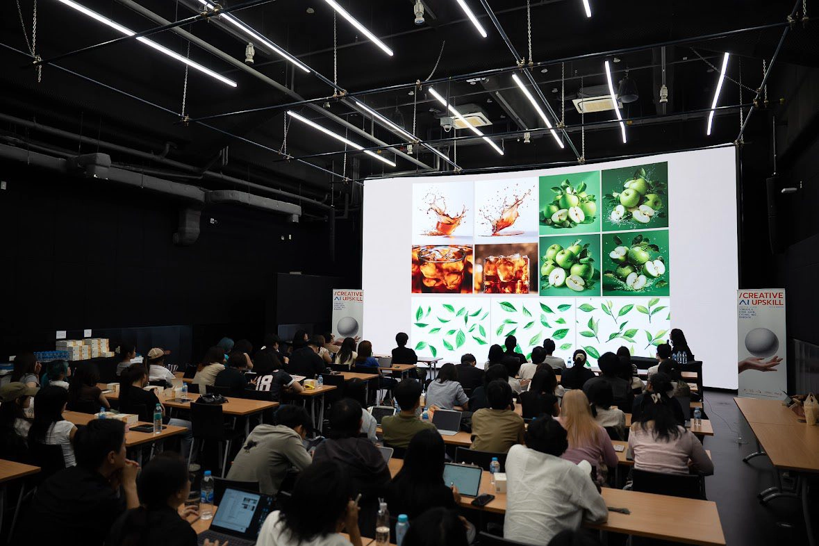 ภาพบรรยากาศ CREATIVE AI UPSKILL รอบกรุงเทพ