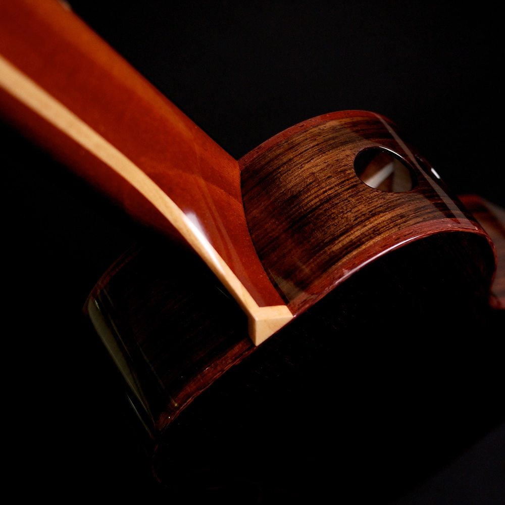 The Alchemist: Mahogany with 3-stripe Maple wood