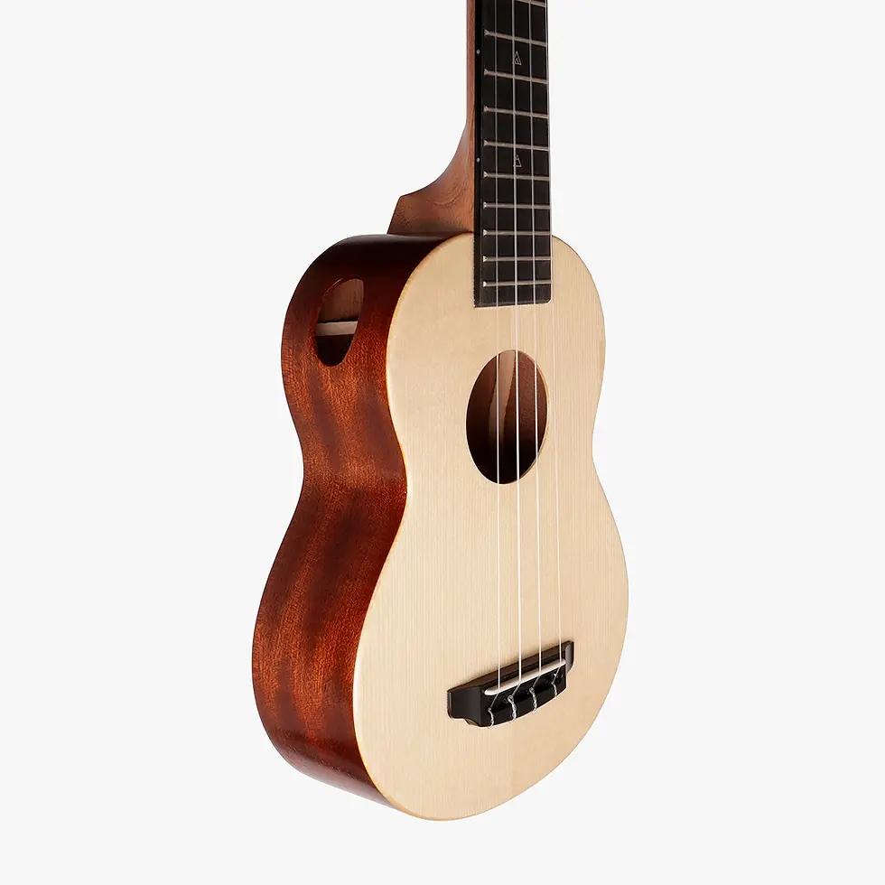 Thumbnail: Double Cheese-Satin Side sound port / J Series / The Rebel Ukulele