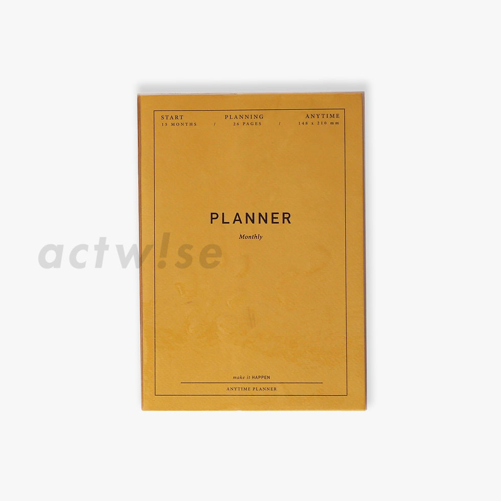 Thumbnail: Anytime monthly planner