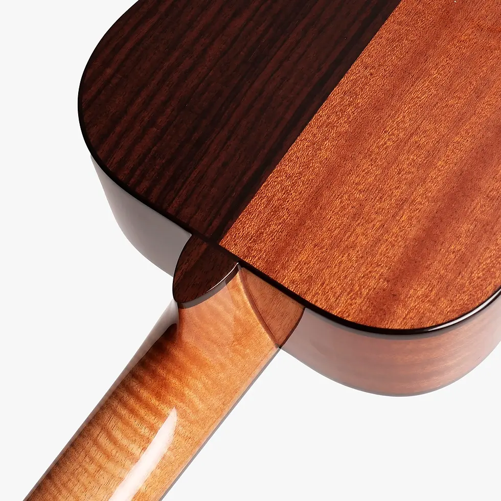 Thumbnail: Sisu Baritone 001 / Q Series / The Rebel Ukulele with Leather Bag