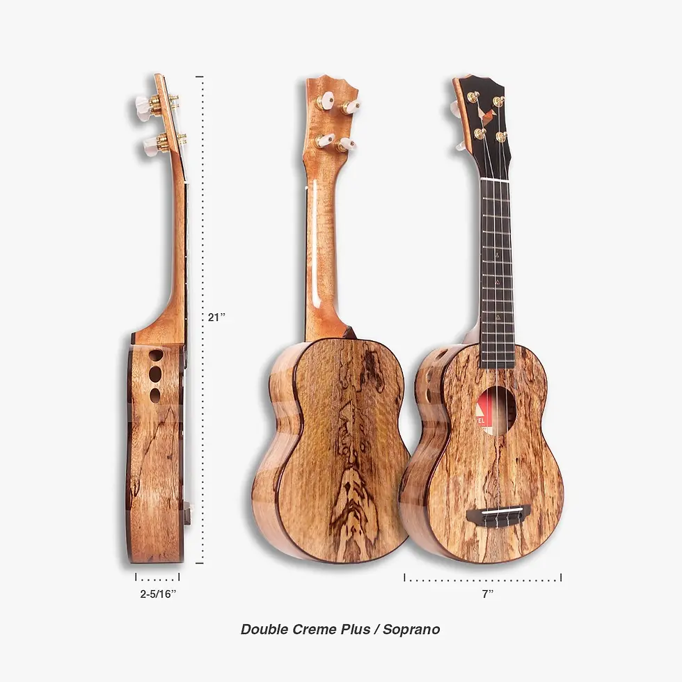 Thumbnail: Double Creme Plus / J Series / The Rebel Ukulele