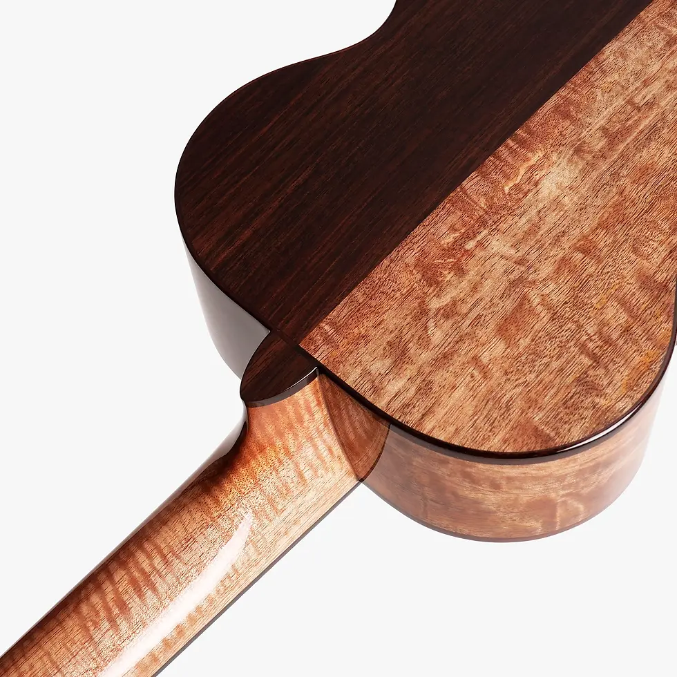 Thumbnail: Sisu Baritone 008 / Q Series / The Rebel Ukulele With Leather Bag