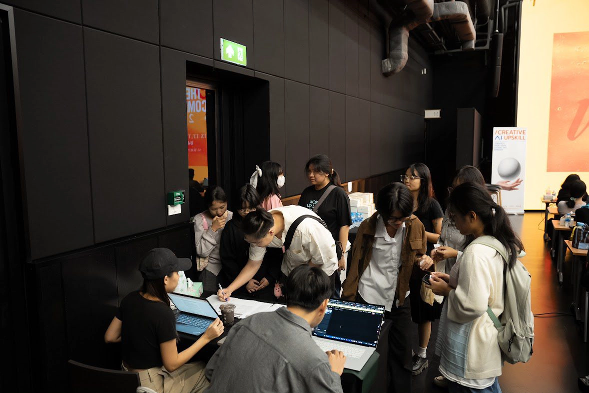 ภาพบรรยากาศ CREATIVE AI UPSKILL รอบกรุงเทพ