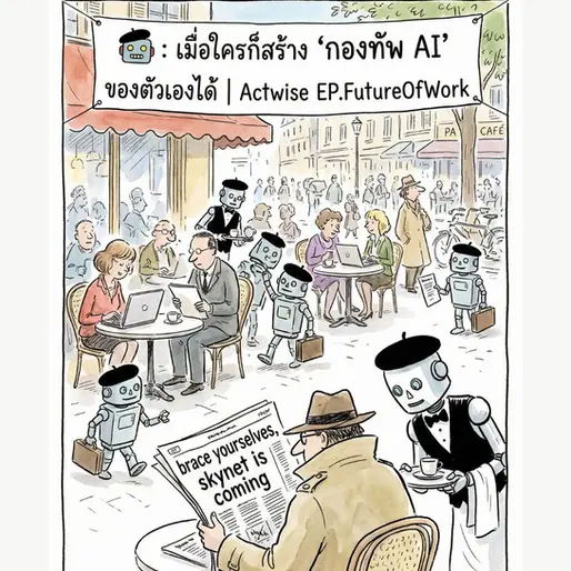 AI Agent & Vibe Coding: เมื่อใครก็สร้าง "กองทัพ" ของตัวเองได้ | Actwise EP. Future Of Work