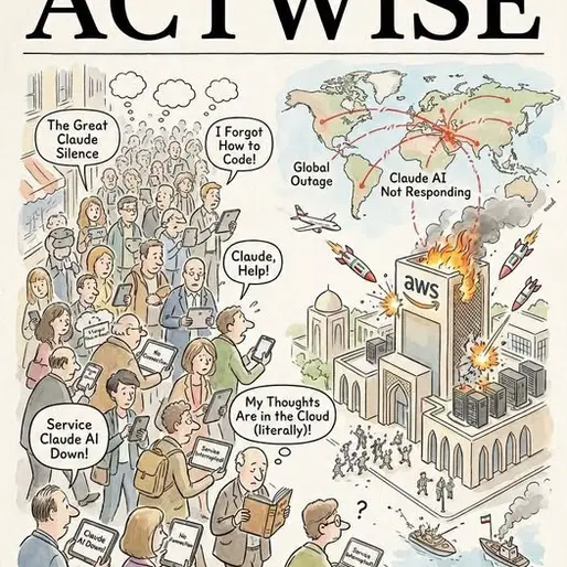 วิกฤต Claude AI ล่มทั่วโลก: เมื่อดาต้าเซ็นเตอร์ AWS ในตะวันออกกลางกลายเป็นสมรภูมิไซเบอร์