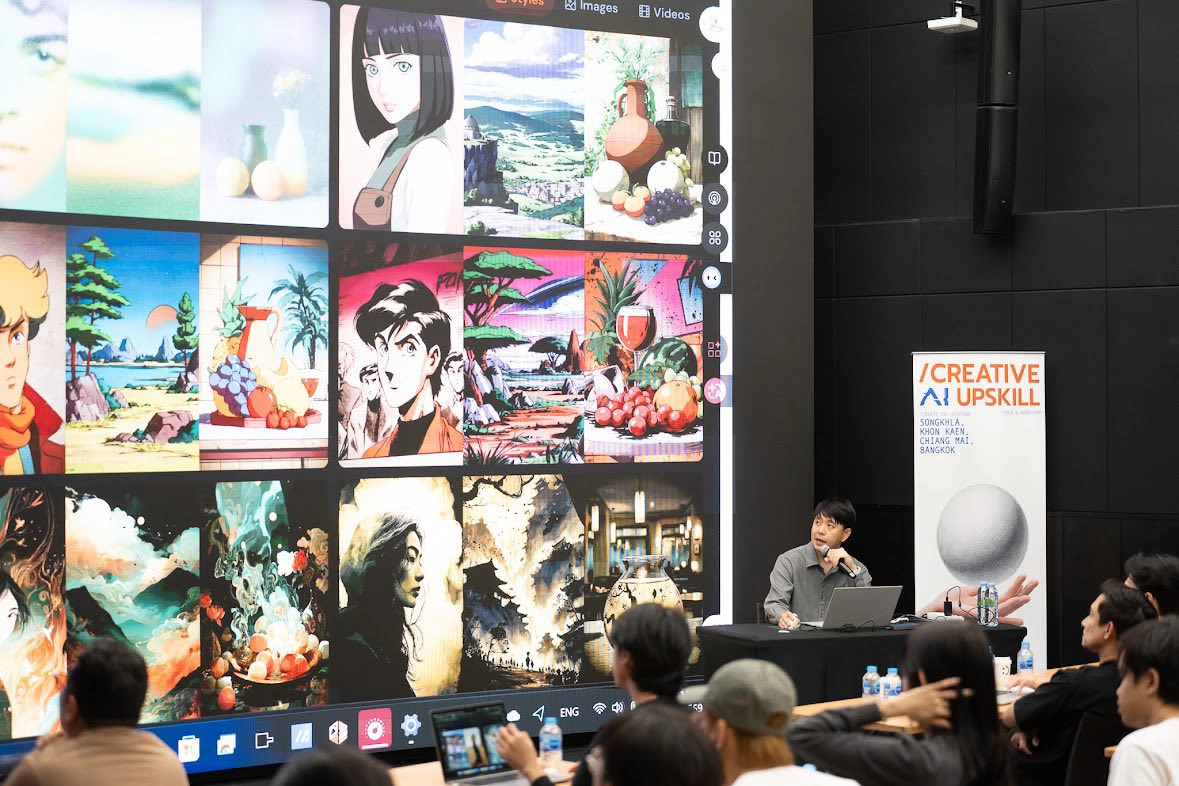 ภาพบรรยากาศ CREATIVE AI UPSKILL รอบกรุงเทพ