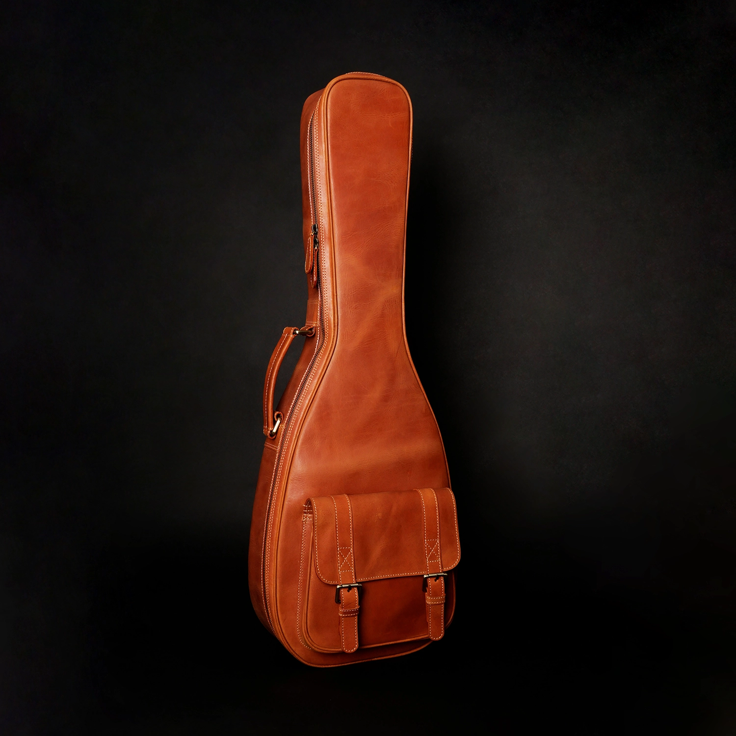 Baritone Leather Bag: The Rebel Ukulele