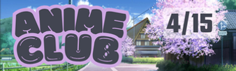 Website Banner Anime Club