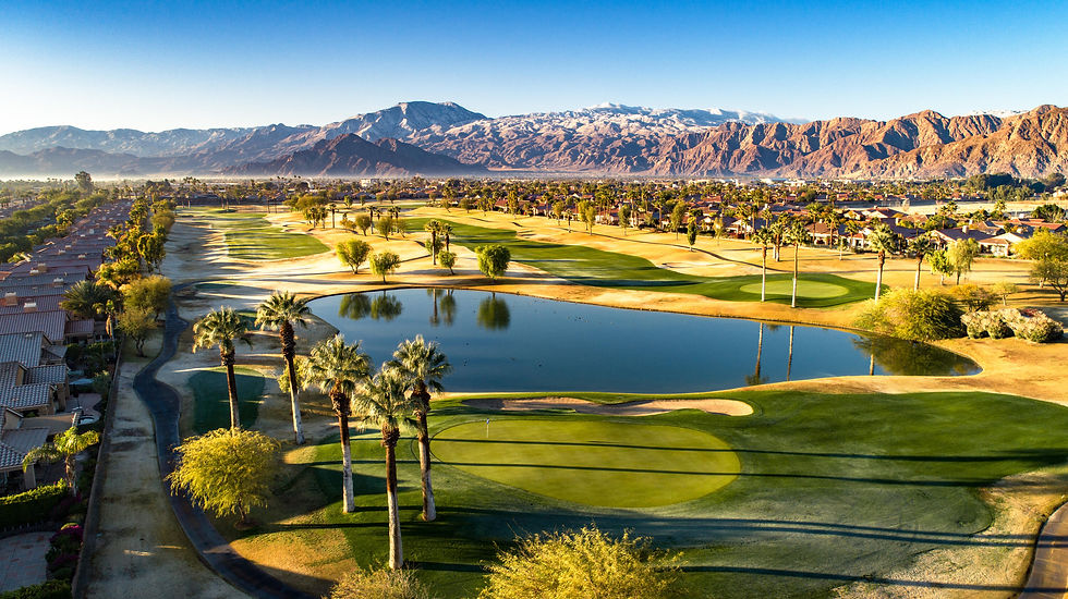 Golf course vacation rental palms springs