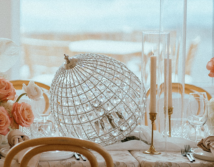 Location d’art de la table haut de gamme pour événement corporatif et lancement de marque à Montréal